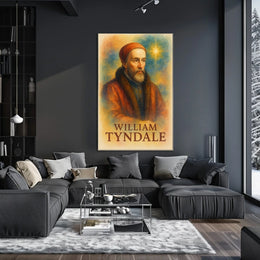 William Tyndale Renaissance Art Print Historical or Presidential Poster