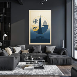Iconic Landmarks of the Desert Poster