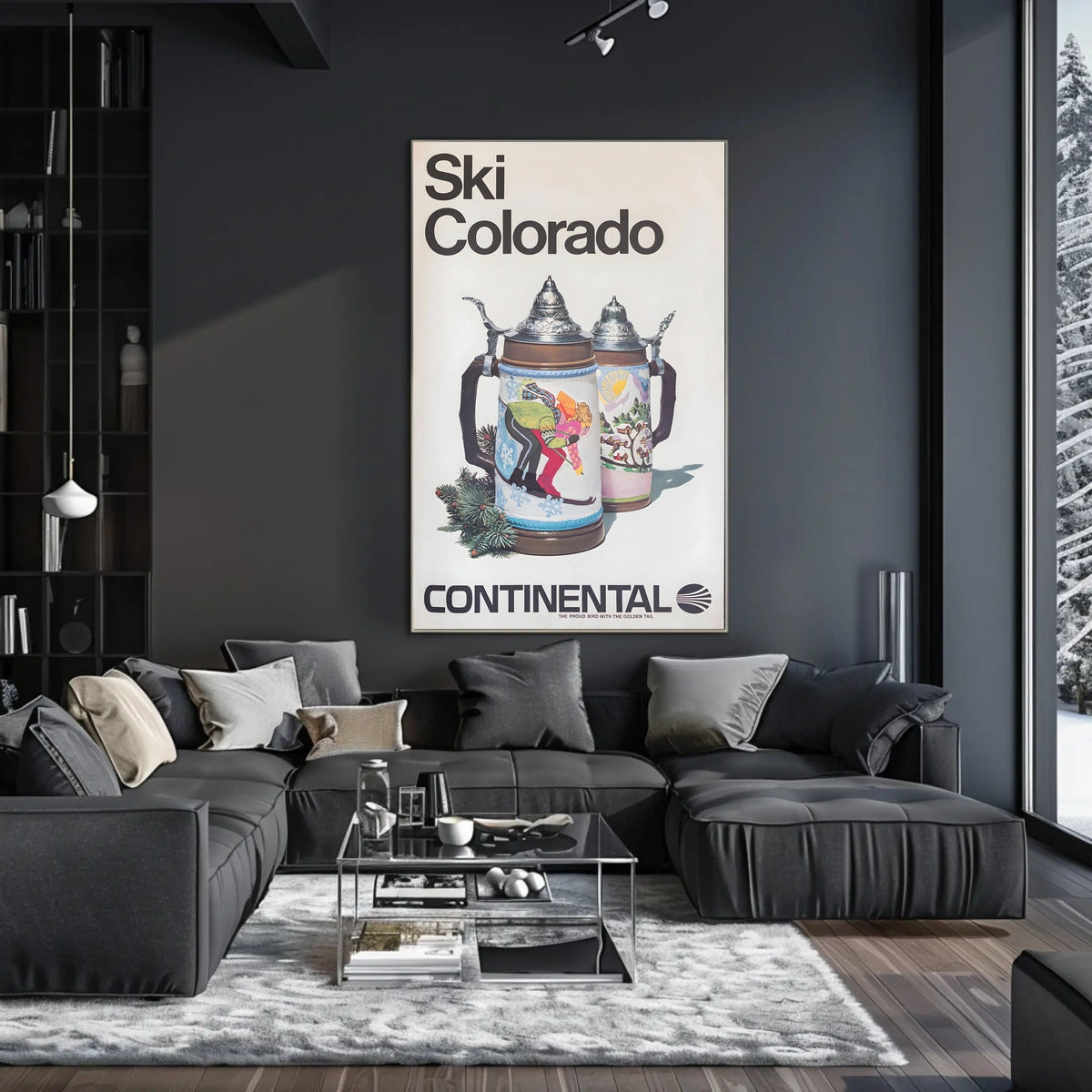 Ski Colorado Adventure Poster