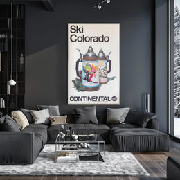 Ski Colorado Adventure Poster