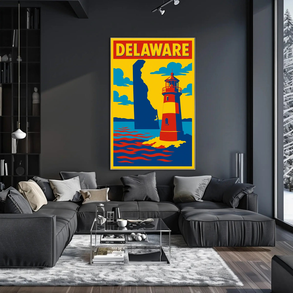 Delaware Lighthouse Poster
