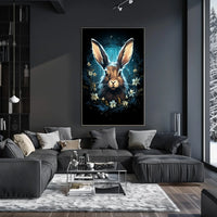 Enchanted Forest Rabbit Poster