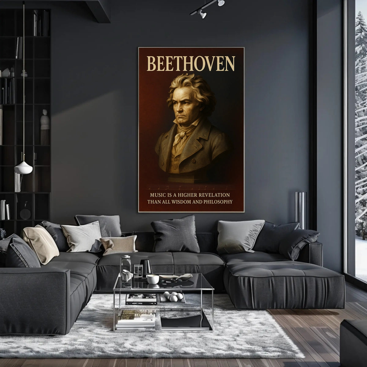 Beethoven MusicS Higher Revelation Poster