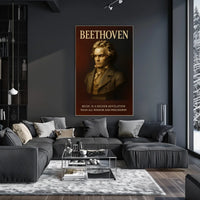 Beethoven MusicS Higher Revelation Poster