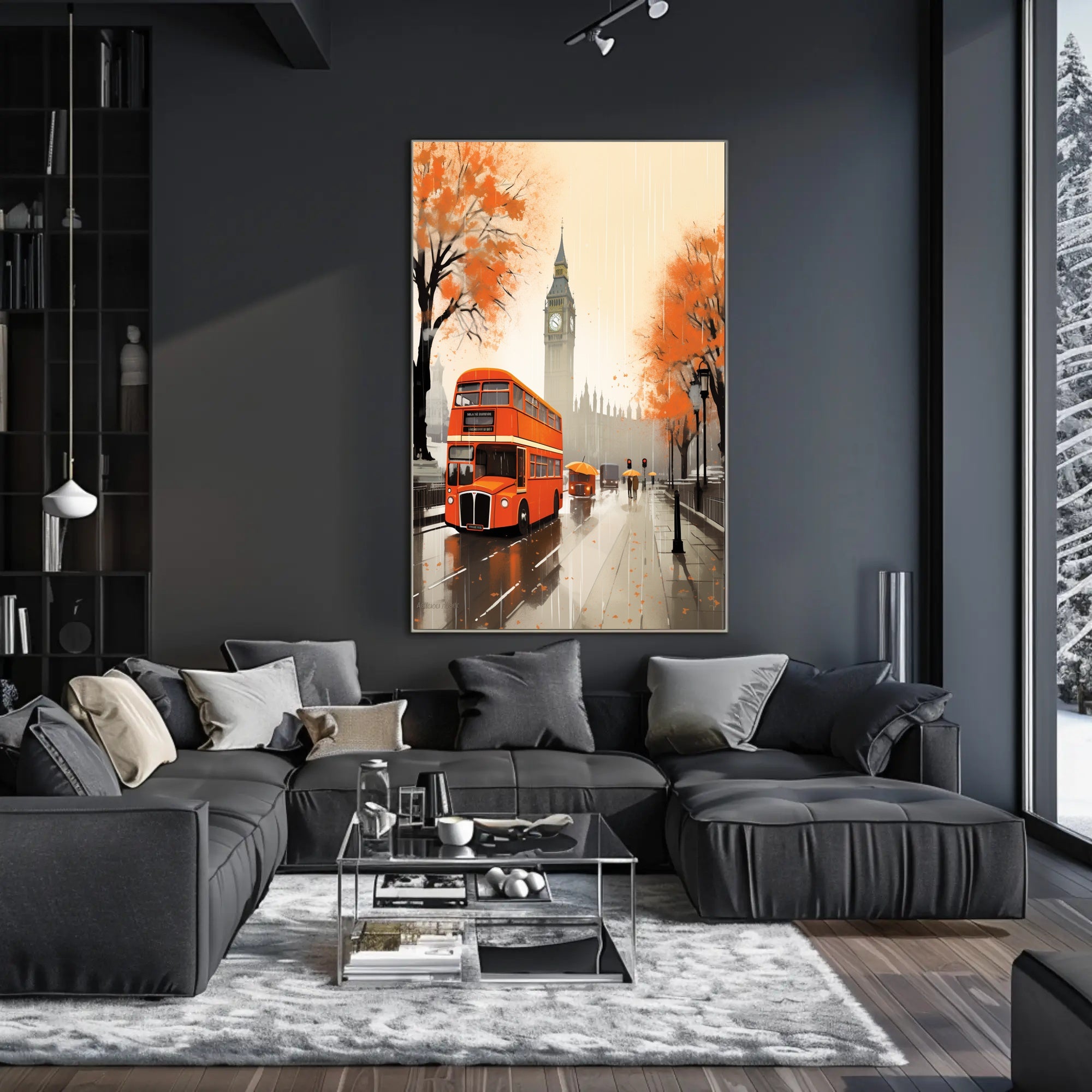 Autumn In London Poster PosterGoat