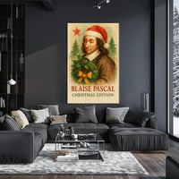 The poster portrays a person in a historical style, perhaps indicating a past Travel Poster