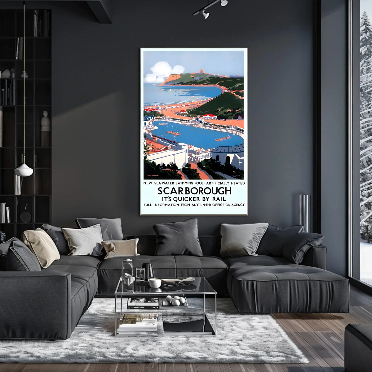 Scarborough Seaside Promotion Poster