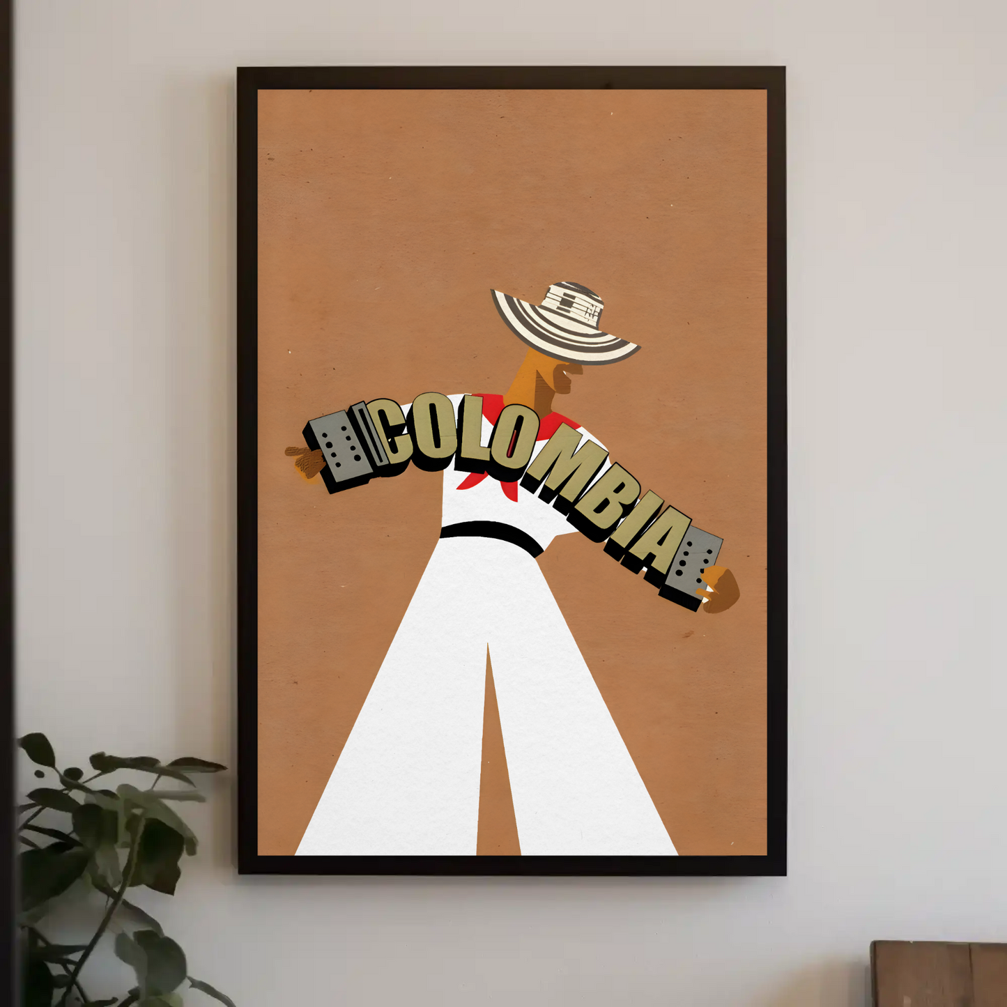 Colombia Travel Poster