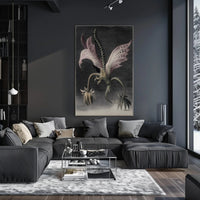 Ethereal Alien Flora Abstract Art Poster PosterGoat