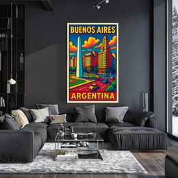 Buenos Aires Travel Poster
