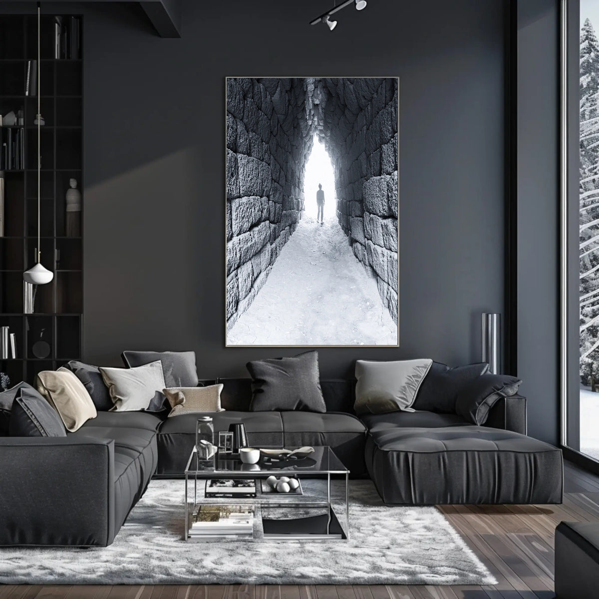 Journey Through The Stone Passage Poster