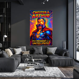 Chester A. Arthur 21st President Poster PosterGoat