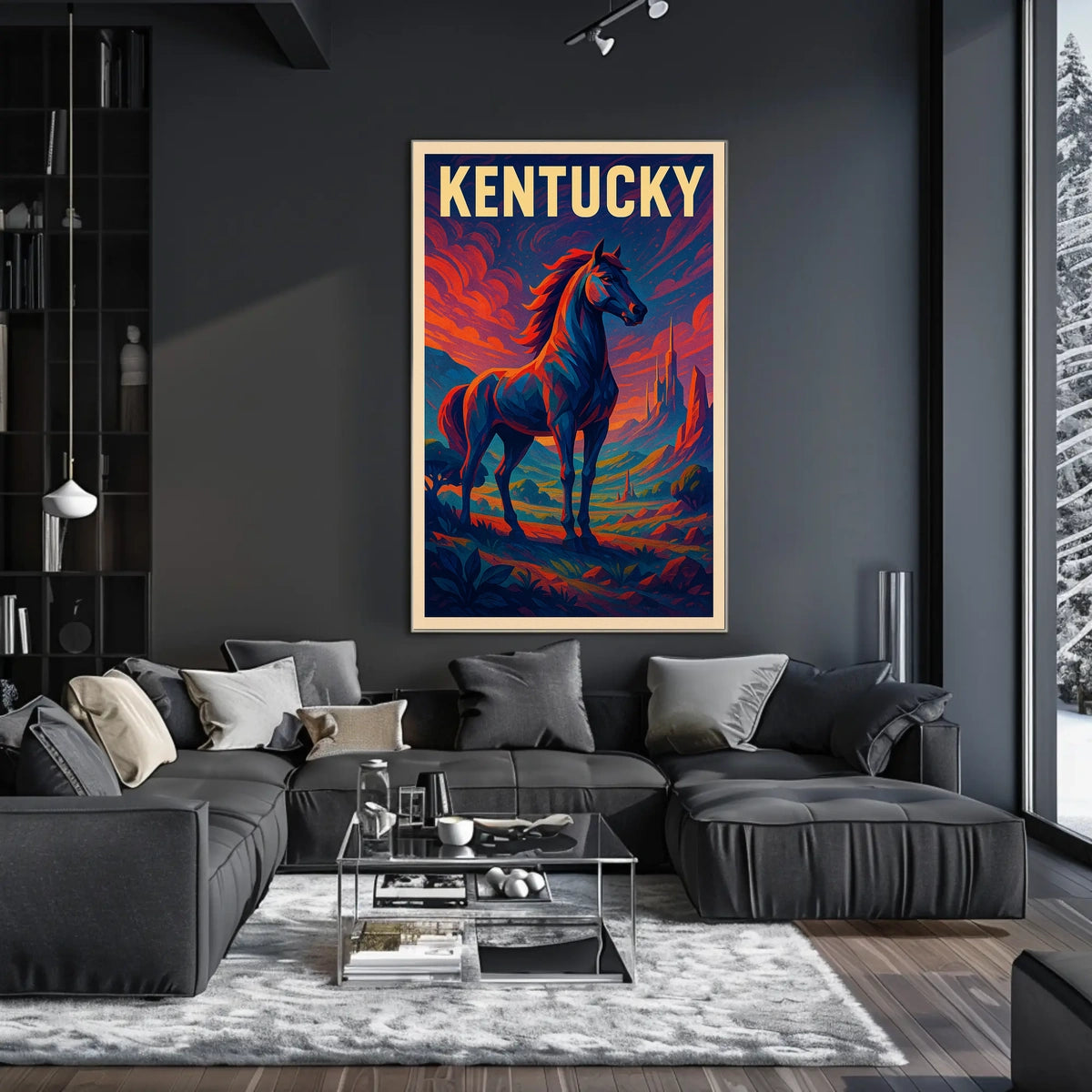 Majestic Kentucky Poster