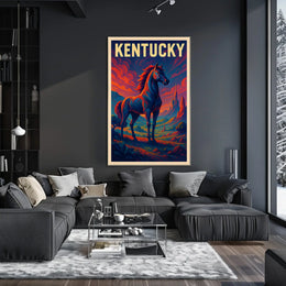 Majestic Kentucky Poster