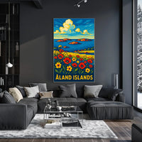 Åland Islands A Scenic Retreat Poster