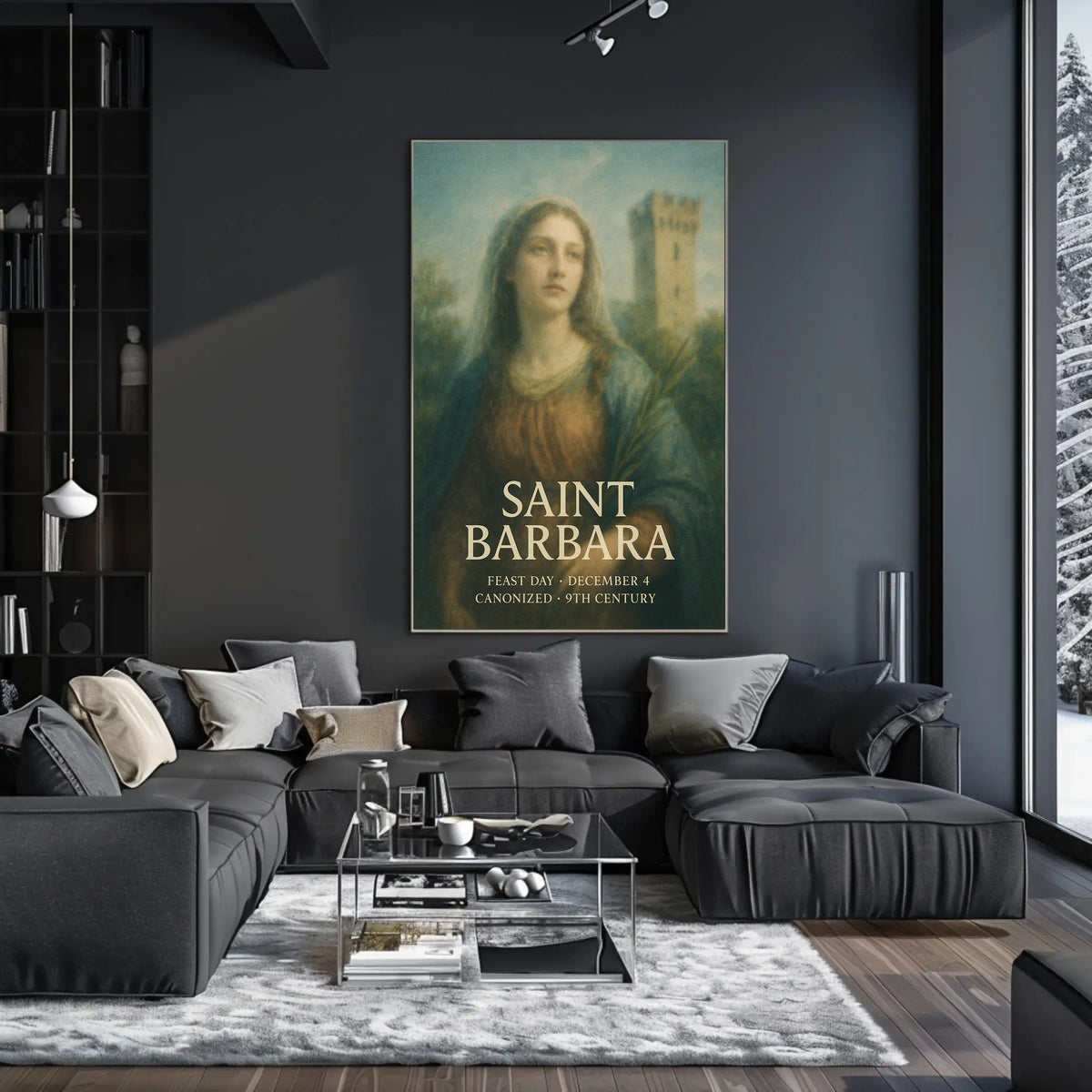 Saint Barbara Poster
