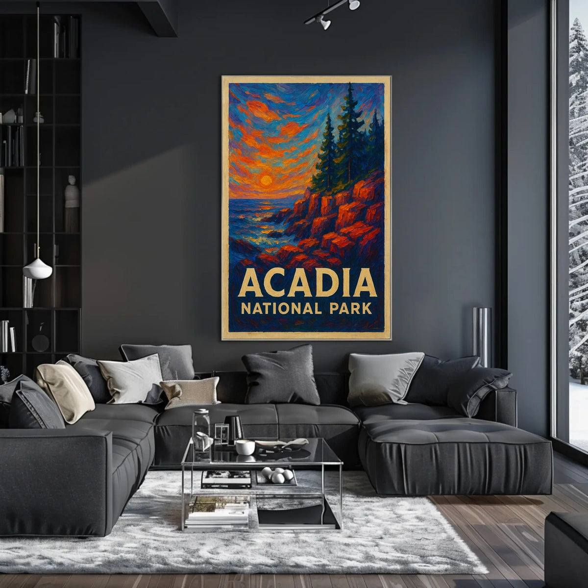 Acadia National Park Scenic Beauty Poster