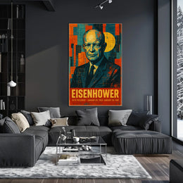 Dwight D. Eisenhower 34th President Poster