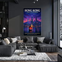Hong Kong Jewel of the Orient Poster