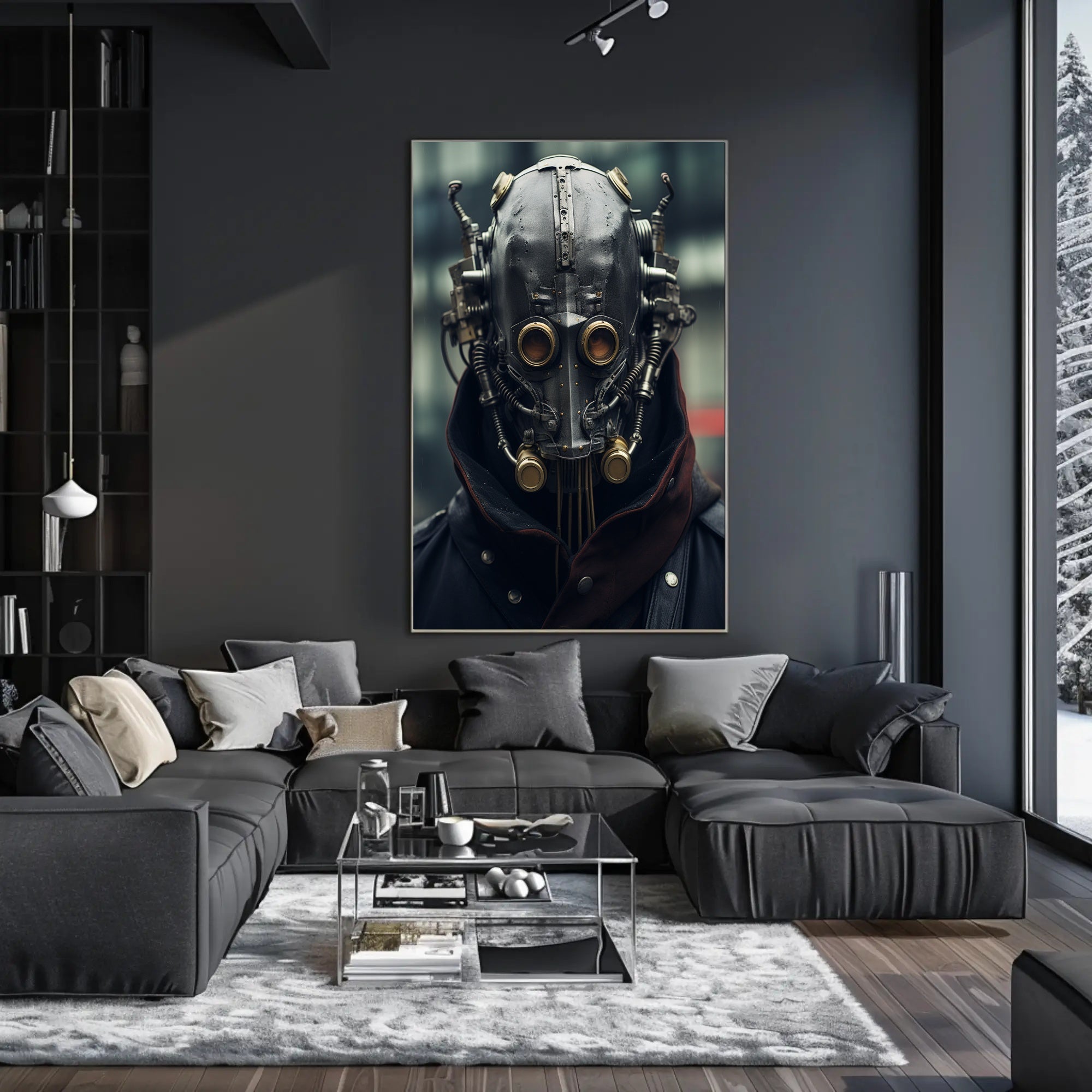 Steampunk Sentinel Poster PosterGoat