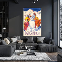 Winter Fun In Österreich Poster