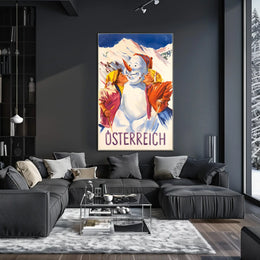 Winter Fun In Österreich Poster