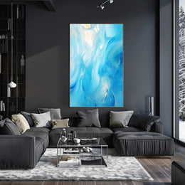 Oceanic Whirl Poster