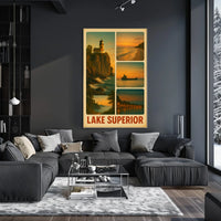 Lake Superior Scenic Views Poster