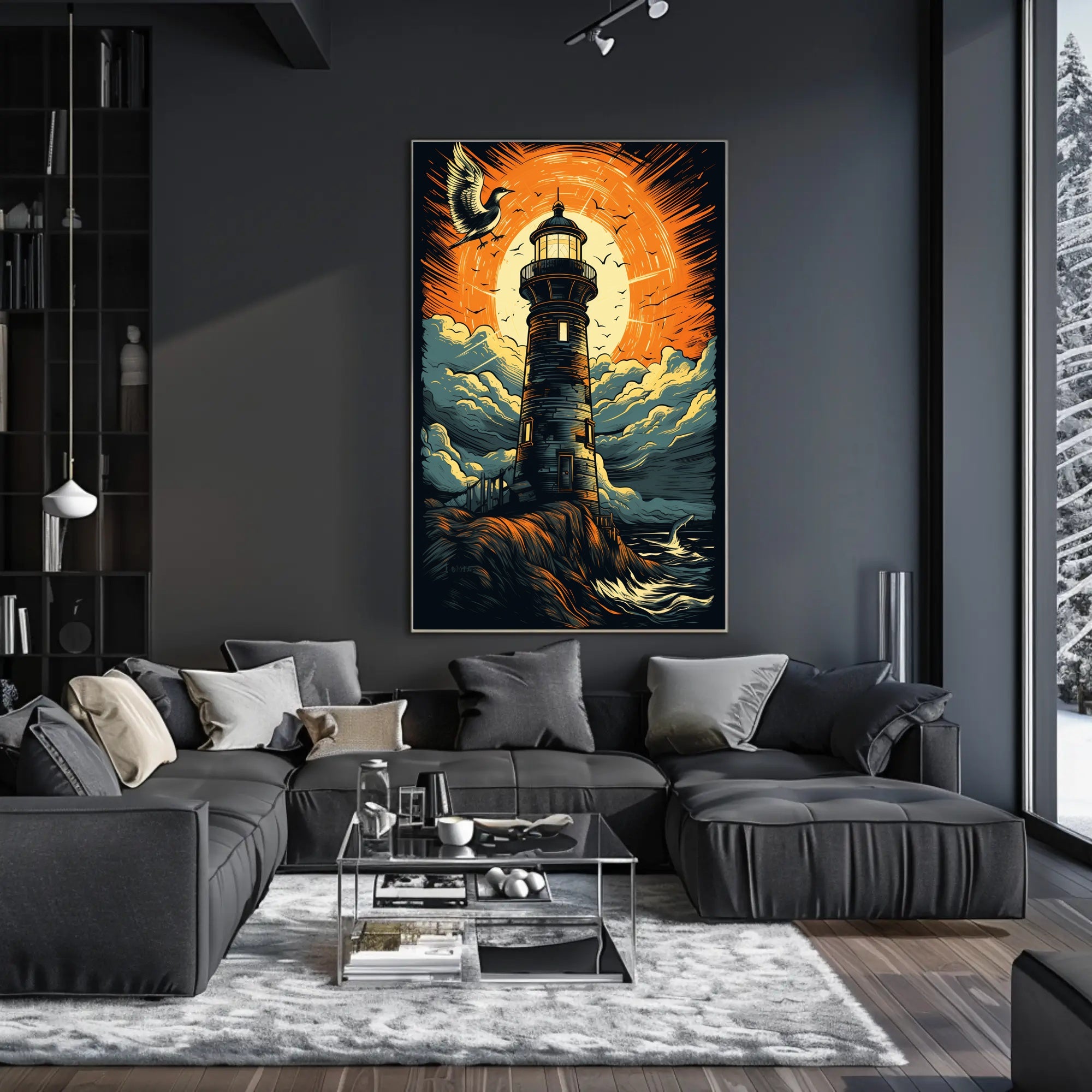 Beacon Of Light Poster PosterGoat