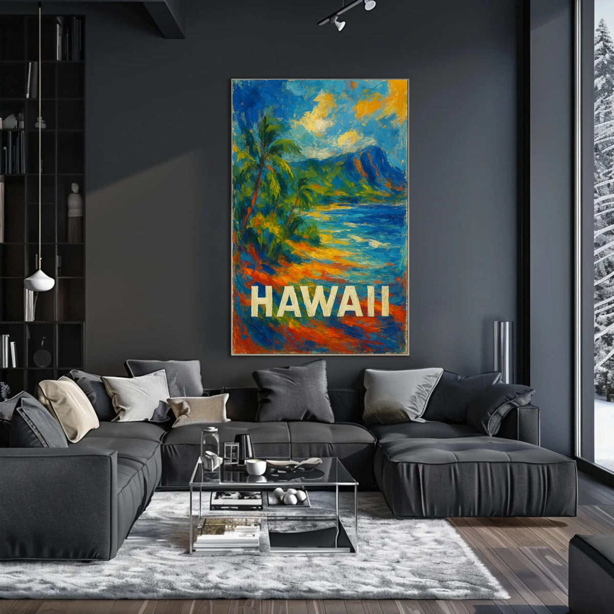 Hawaii Tropical Paradise Poster