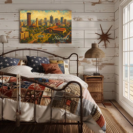 Nairobi Cityscape Poster