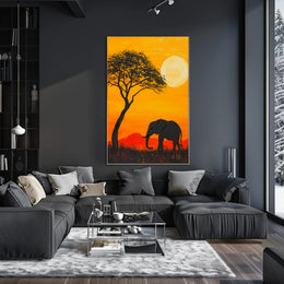 Sunset Serenade Scenic Poster Wall Art Print