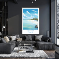 Key West Beach Vacation, Poster