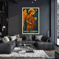 Saint Gabriel the Archangel Poster