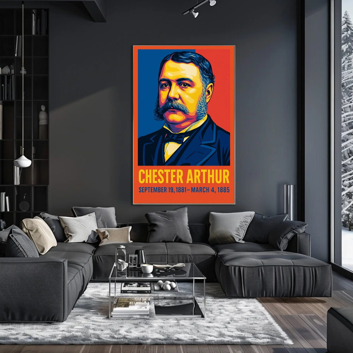 Chester Arthur Poster