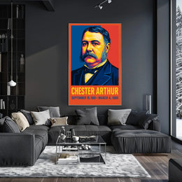 Chester Arthur Poster