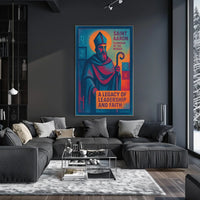 Saint Aaron Guardian Of The Mosaic Poster