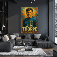 Jim Thorpe Athletic Legend Poster