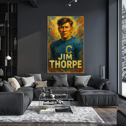 Jim Thorpe Athletic Legend Poster