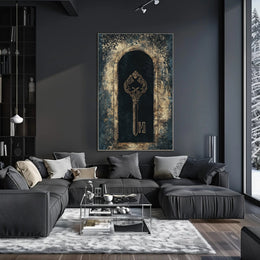 The Ornate Key Poster