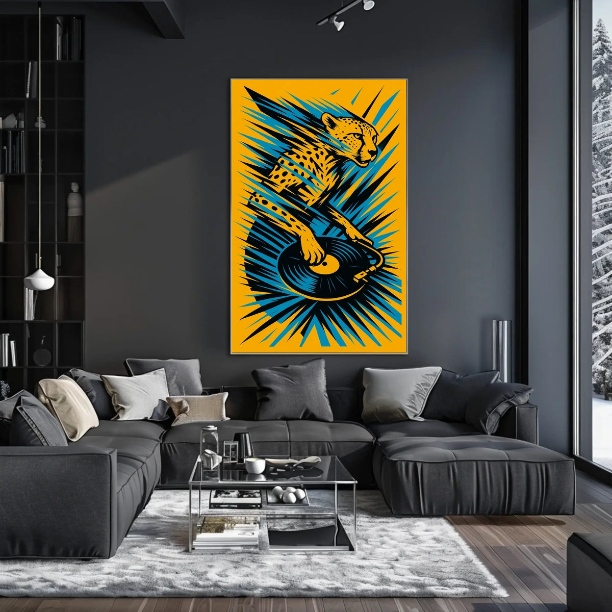 Cheetah Dj Vibes Poster