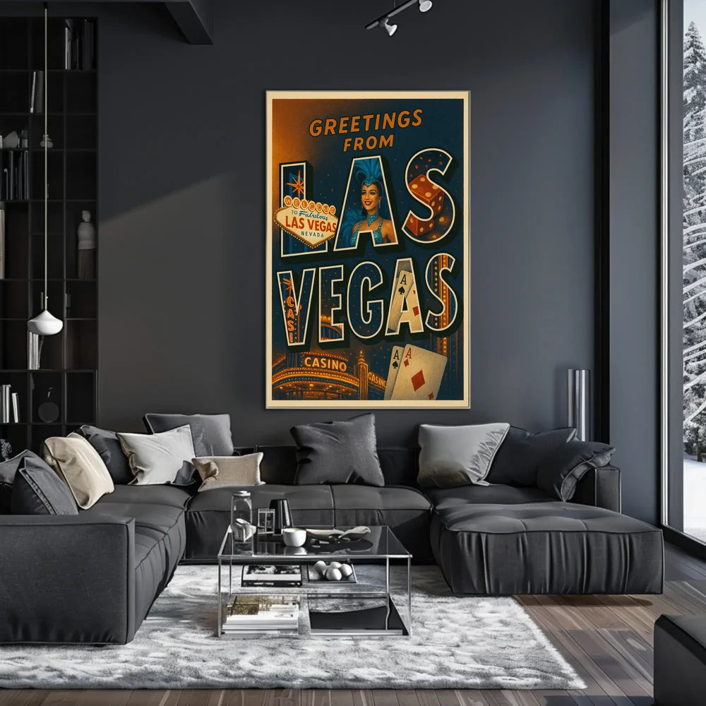 Vintage Parisian Street Scene Art Poster