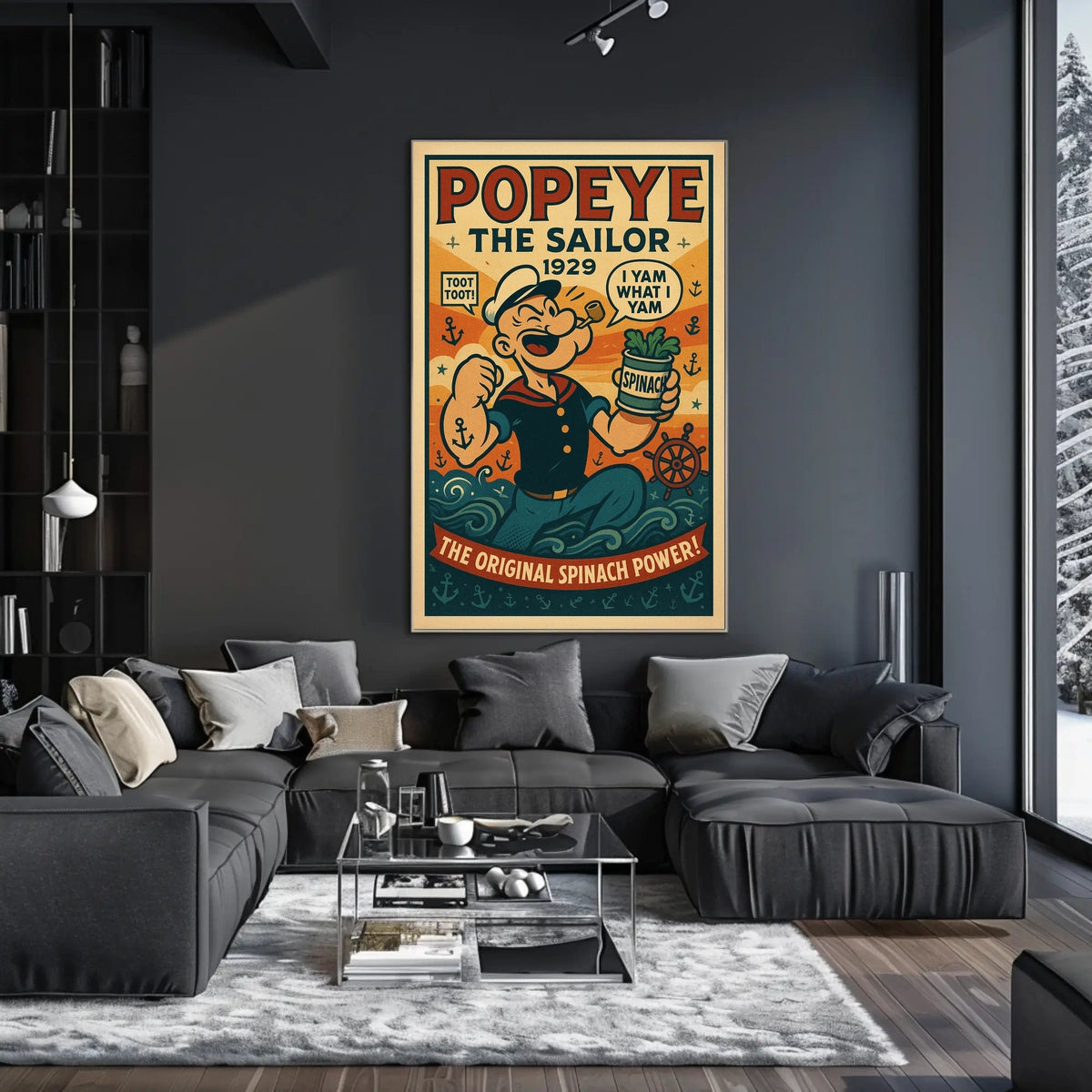 Popeye 1929 Art Poster POP-218