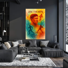 Jim Thorpe A Legendary Athlete Poster