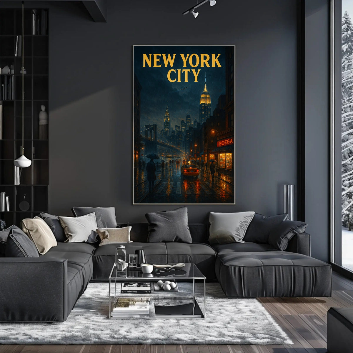 New York City Nights Poster