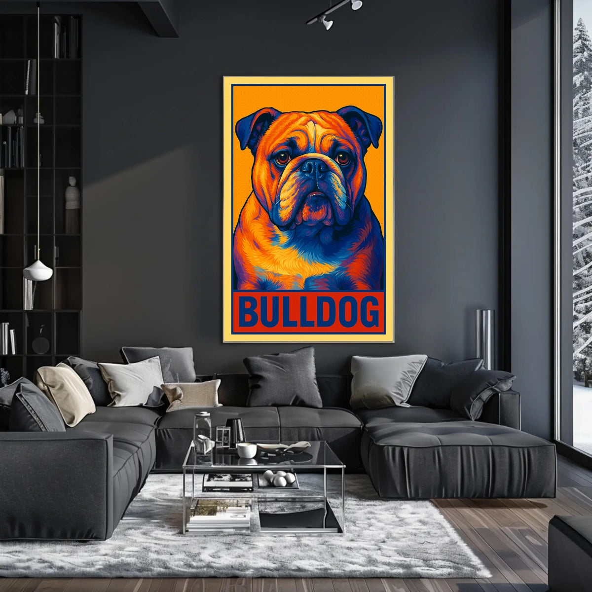 Bold Bulldog Bold Poster