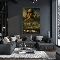 World War Ii Memorial Tribute Poster