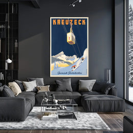 Kreuzeck Ski Adventure Poster
