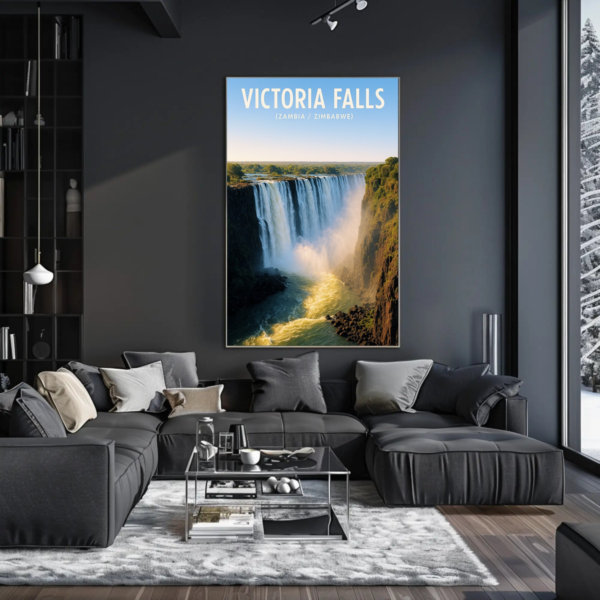 Victoria Falls Poster PosterGoat