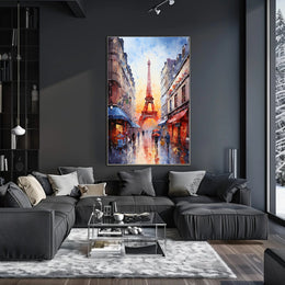 Parisian Street Scene Poster